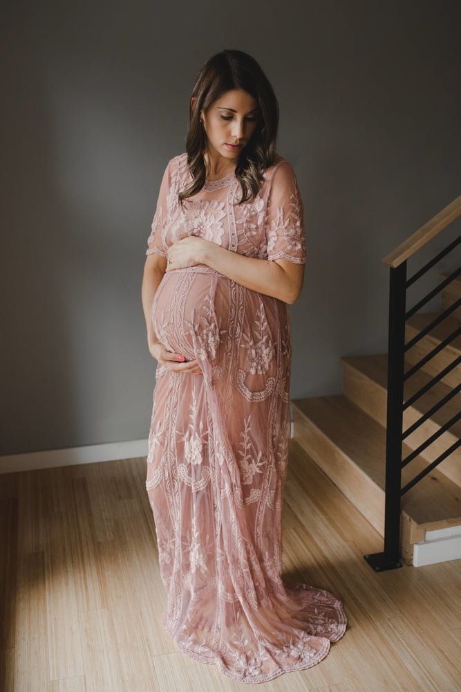 Stunning Pregnant Brunette - Leaked Boudoir #xe6Hr14B